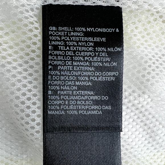 The North Face Green Abuk HyVent Full Zip Lightweight Rain Jacket Womens L - Picture 12 of 12